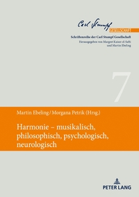 Vorderes Coverbild Harmonie – musikalisch, philosophisch, psychologisch, neurologisch