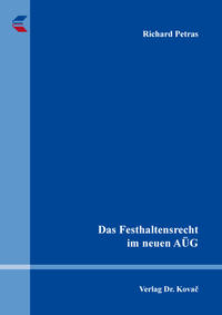 Vorderes Coverbild Das Festhaltensrecht im neuen AÜG