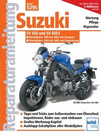 Vorderes Coverbild Suzuki SV 650/SV 650 S /Vergaser u. Einspritzung/ Modelljahr 1999-2008