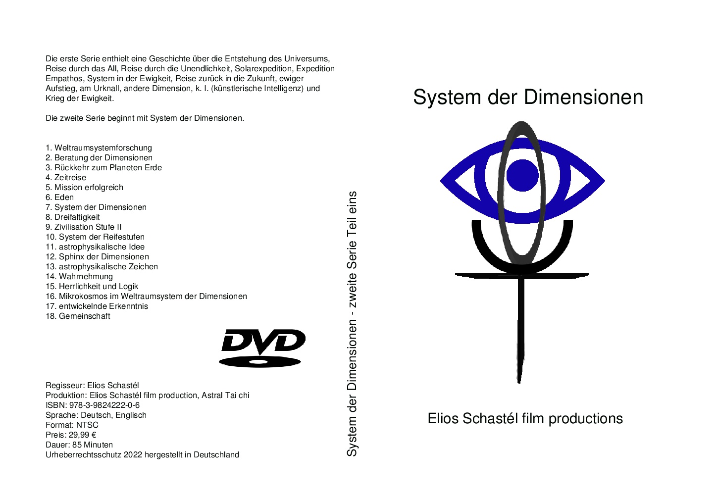 Rückseitencover System der Dimensionen