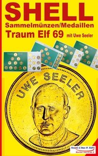 Vorderes Coverbild SHELL Sammelmünzen/Medaillen Traum-Elf 1969 mit Uwe Seeler