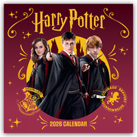 Vorderes Coverbild Harry Potter – Offizieller Kalender 2026 – Wandkalender