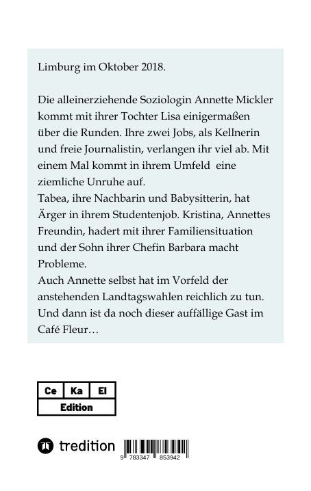 Rückseitencover Tage im Herbst