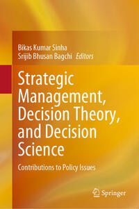 Vorderes Coverbild Strategic Management, Decision Theory, and Decision Science