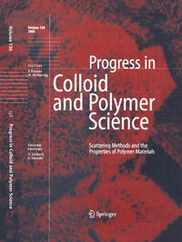 Vorderes Coverbild Scattering Methods and the Properties of Polymer Materials