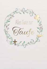 Vorderes Coverbild Alles Gute zur Taufe