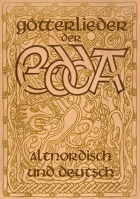 Vorderes Coverbild Götterlieder der Edda - Altnordisch und deutsch