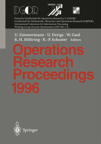 Vorderes Coverbild Operations Research Proceedings 1996