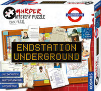 Vorderes Coverbild Murder Mystery Puzzle - Endstation Underground