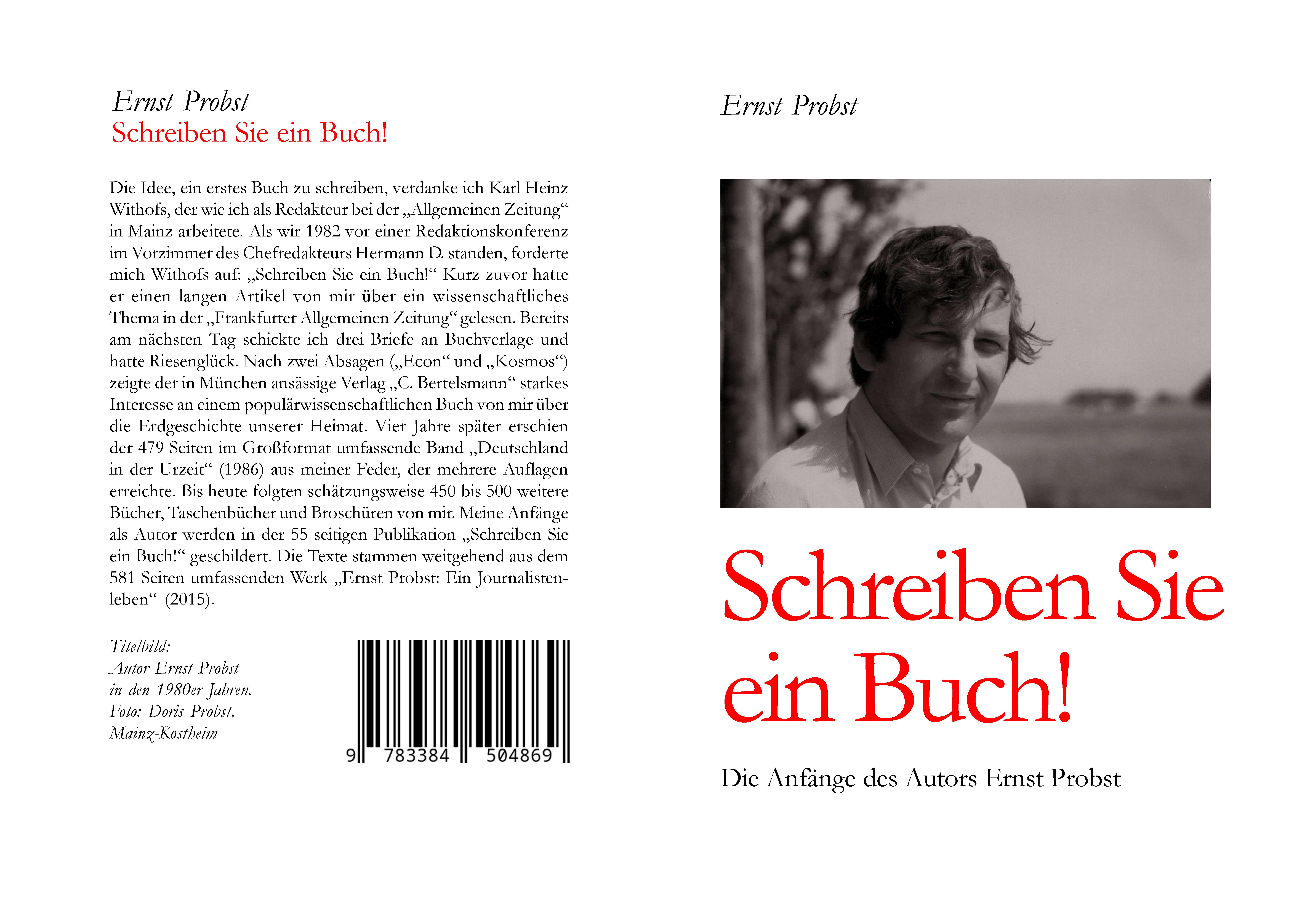 Gesamtes Coverbild Schreiben Sie ein Buch!