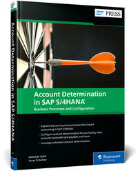 Vorderes Coverbild Account Determination in SAP S/4HANA