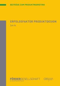 Vorderes Coverbild Erfolgsfaktor Produktdesign