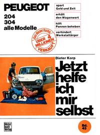 Vorderes Coverbild Peugeot 204 / 204 Diesel / 304