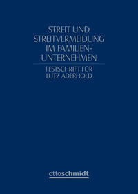 Vorderes Coverbild Streit und Streitvermeidung im Familienunternehmen