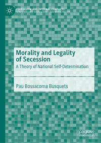 Vorderes Coverbild Morality and Legality of Secession