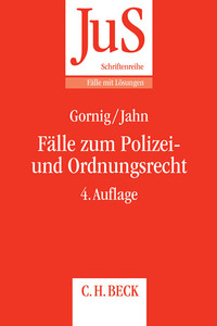 Vorderes Coverbild Fälle zum Polizei- und Ordnungsrecht