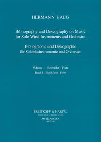 Vorderes Coverbild Bibliographie und Diskographie der Musik für Soloblasinstrumente... / Bibliographie und Diskographie der Musik für Soloblasinstrumente...
