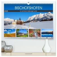 Vorderes Coverbild Bischofshofen im schönen Salzburger Land (hochwertiger Premium Wandkalender 2025 DIN A2 quer), Kunstdruck in Hochglanz