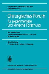 Vorderes Coverbild Chirurgisches Forum für experimentelle und klinische Forschung