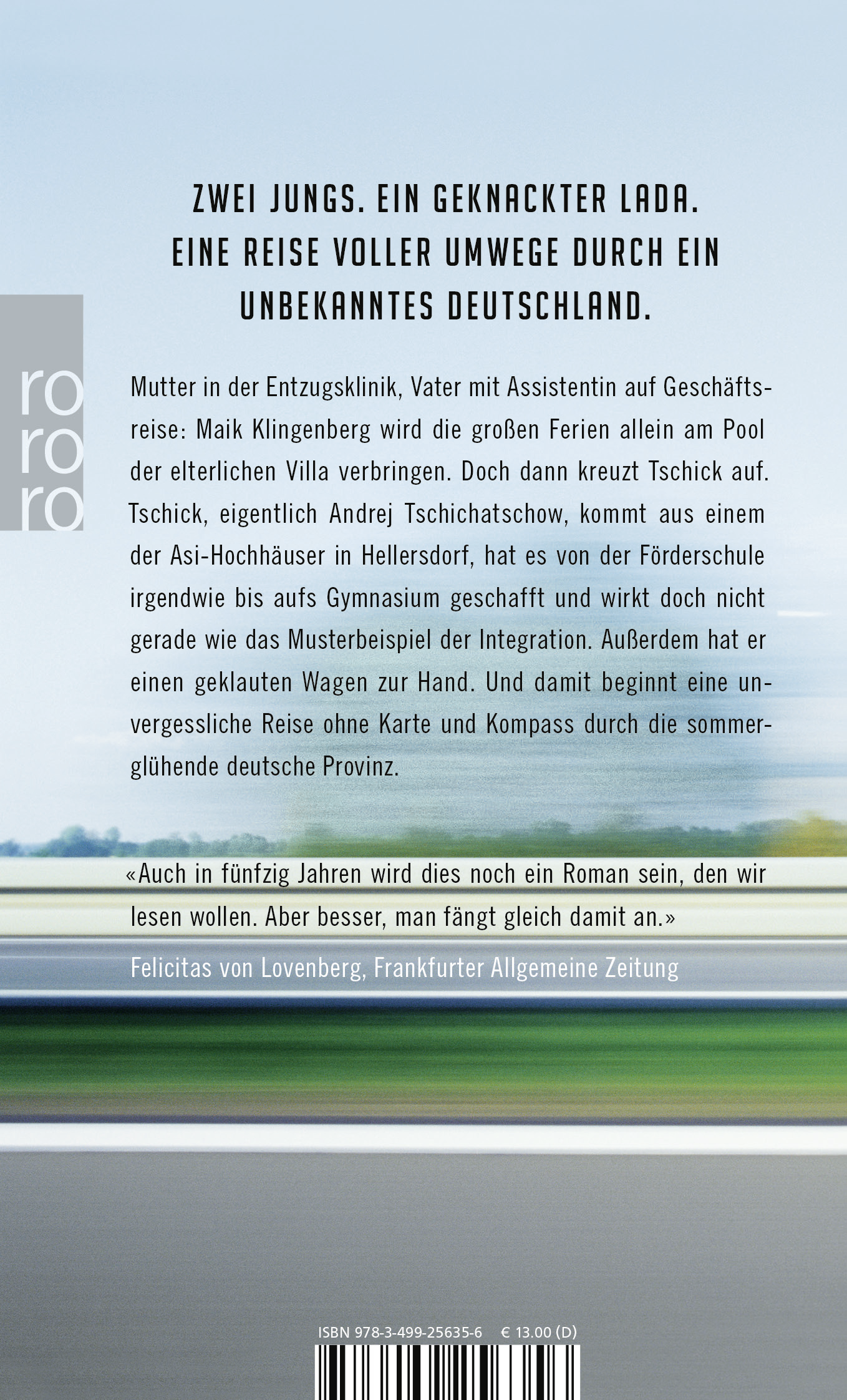 Rückseitencover Tschick