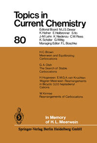 Vorderes Coverbild In Memory of H. L. Meerwein