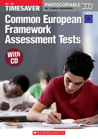 Vorderes Coverbild Timesaver 'Common European Framework Assessment Tests', mit 1 Audio-CD