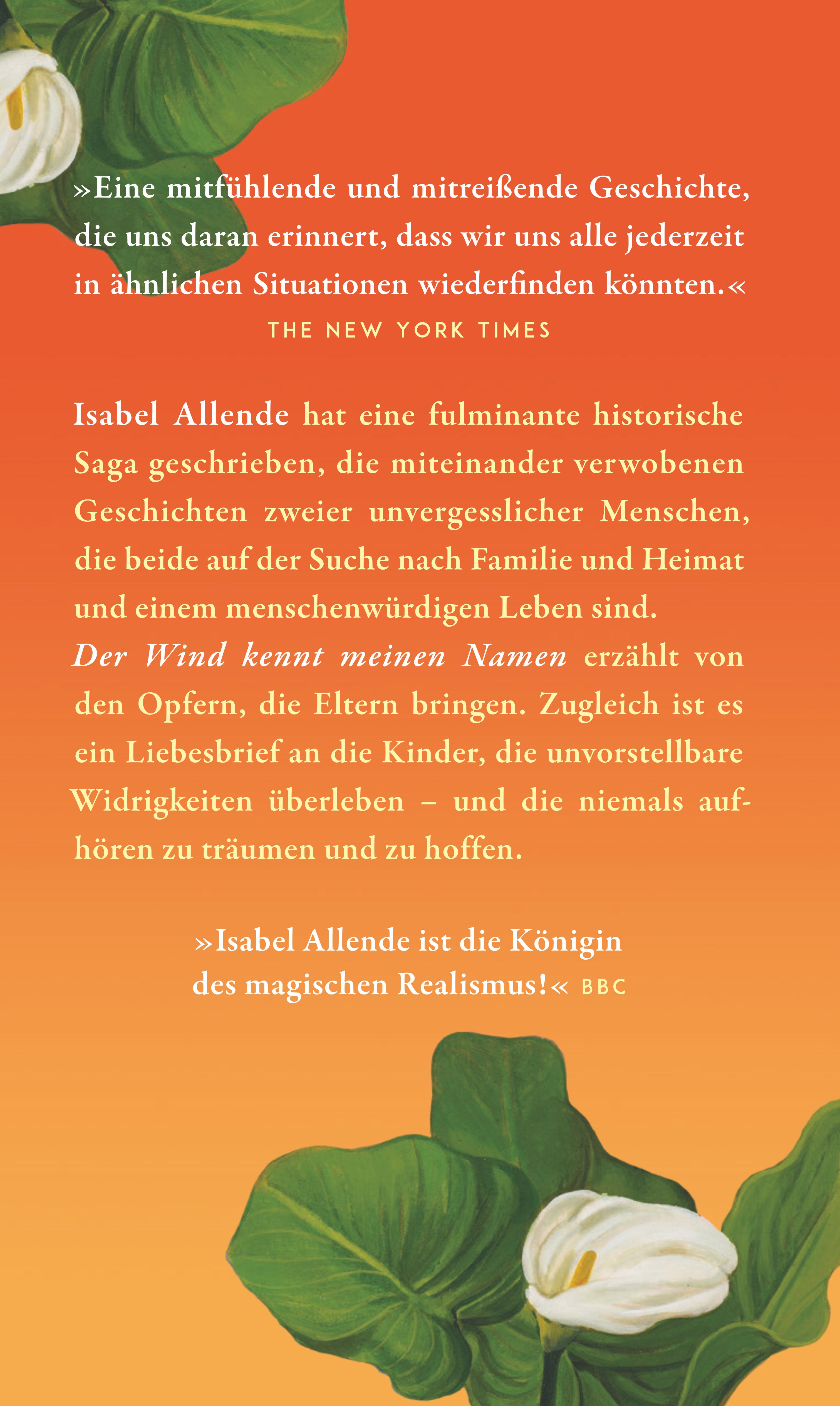 Rückseitencover Der Wind kennt meinen Namen