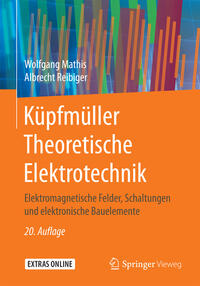Vorderes Coverbild Küpfmüller Theoretische Elektrotechnik