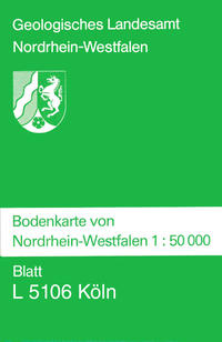Vorderes Coverbild Bodenkarten von Nordrhein-Westfalen 1:50000 / Köln