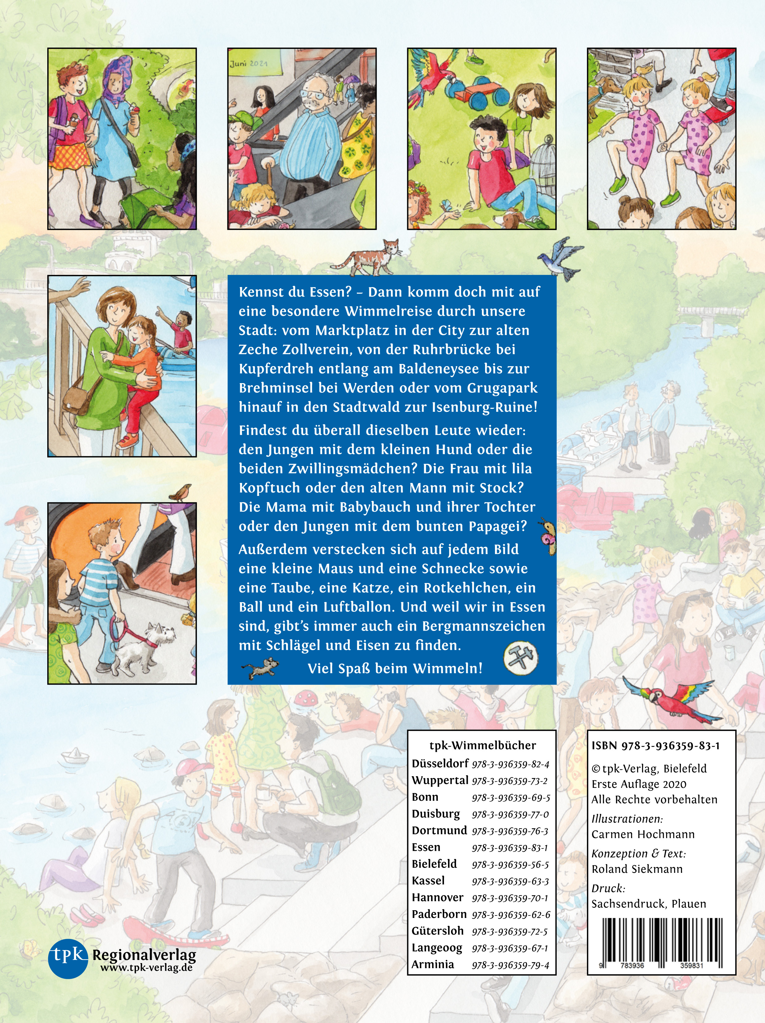 Rückseitencover Das große ESSEN-Wimmelbuch