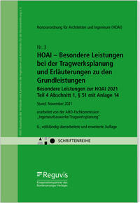 Vorderes Coverbild HOAI – Besondere Leistungen bei der Tragwerksplanung und Erläuterungen zu den Grundleistungen