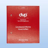 Vorderes Coverbild Deutsche Verwaltungspraxis DVP-Vorschriftensammlung