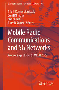 Vorderes Coverbild Mobile Radio Communications and 5G Networks