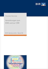 Vorderes Coverbild Verordnungen zum KWG und zur CRR