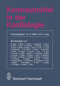 Vorderes Coverbild Kontrastmittel in der Kardiologie