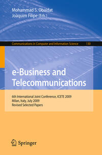 Vorderes Coverbild e-Business and Telecommunications