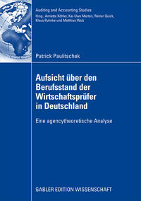 Vorderes Coverbild Aufsicht über den Berufsstand der Wirtschaftsprüfer in Deutschland