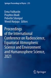 Vorderes Coverbild Proceedings of the International Conference on Radioscience, Equatorial Atmospheric Science and Environment and Humanosphere Science, 2021