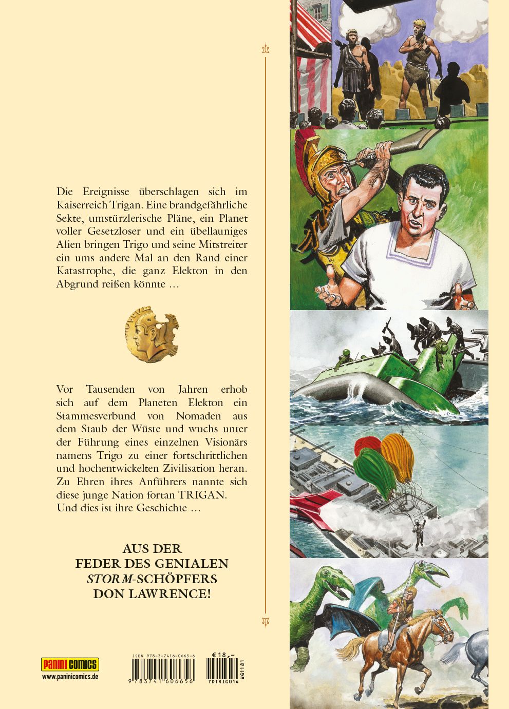 Rückseitencover Trigan