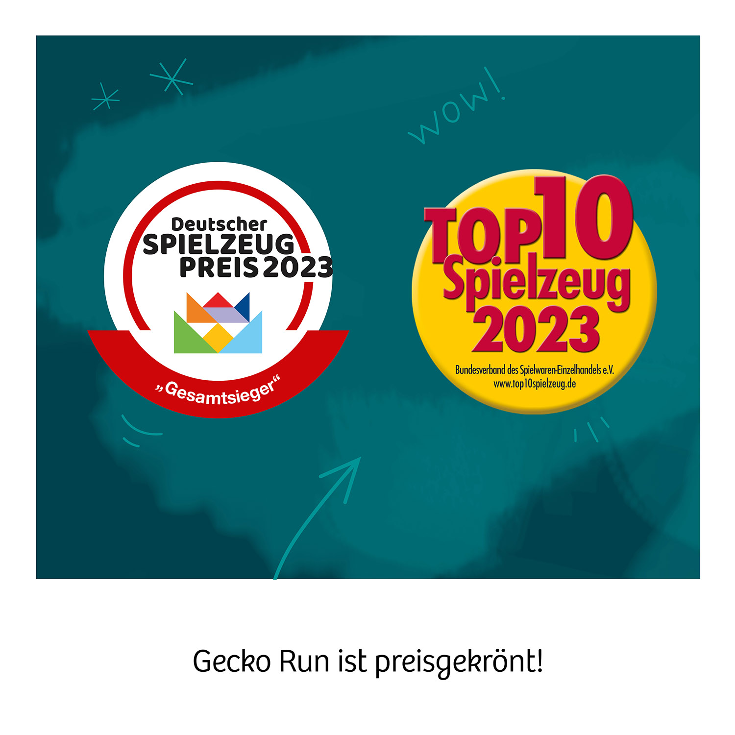 Beispielinhalt (Bild) Gecko Run Starter-Set