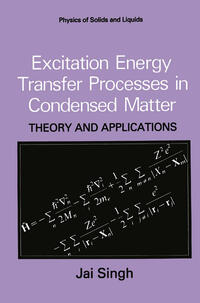Vorderes Coverbild Excitation Energy Transfer Processes in Condensed Matter