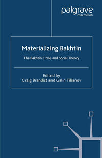 Vorderes Coverbild Materializing Bakhtin