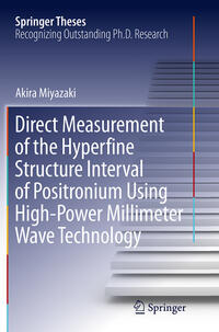 Vorderes Coverbild Direct Measurement of the Hyperfine Structure Interval of Positronium Using High-Power Millimeter Wave Technology