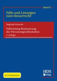 Vorderes Coverbild Falltraining Besteuerung der Personengesellschaften