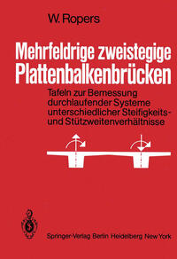 Vorderes Coverbild Mehrfeldrige zweistegige Plattenbalkenbrücken