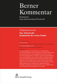 Vorderes Coverbild Das Aktienrecht - Kommentar der ersten Stunde