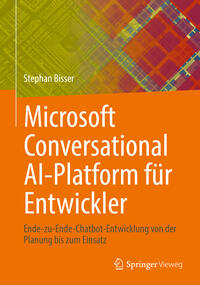 Vorderes Coverbild Microsoft Conversational AI-Platform für Entwickler