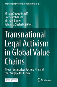 Vorderes Coverbild Transnational Legal Activism in Global Value Chains