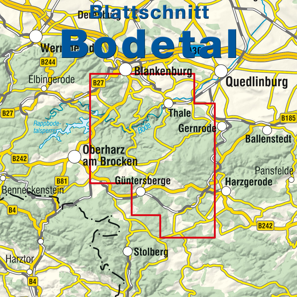 Rückseitencover Bodetal