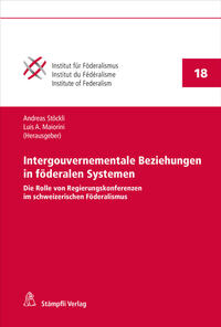 Vorderes Coverbild Intergouvernementale Beziehungen in föderalen Systemen